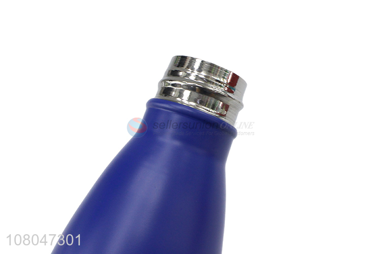 Low price single wall multicolor stainless steel water bottle