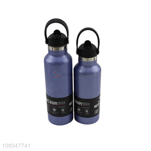 Online wholesale fashion stainless steel vacuum drinking bottle