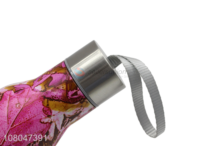 Best quality large capacity single wall stainless steel bottle