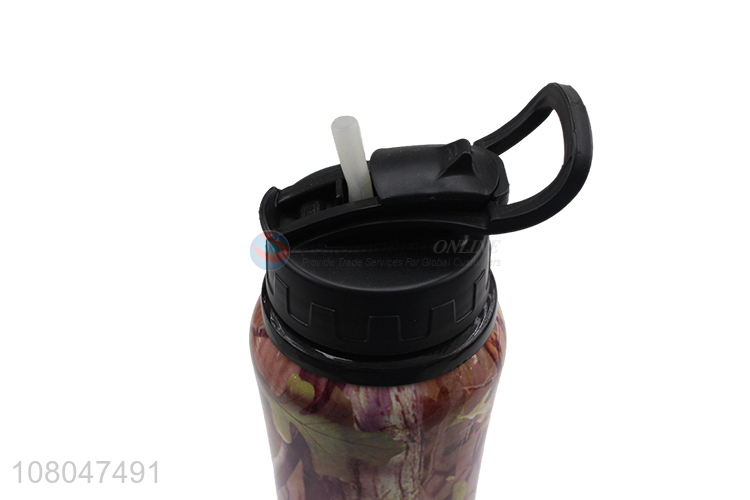 Low price fashion design large capacity stainless steel water bottle