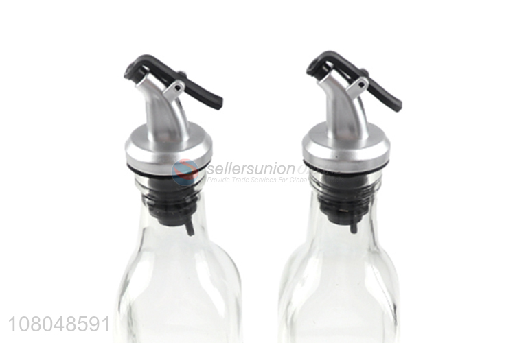 Factory direct sale 500ml leakproof glass oil pot vinegar cruet set