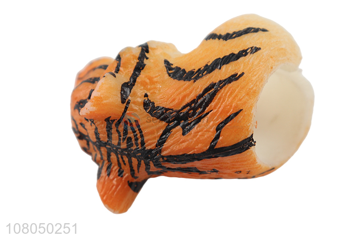 Good price creative tiger head ring toy wholesale