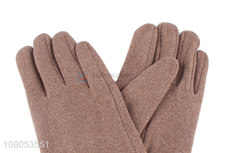 Hot selling ladies cold gloves creative touch screen gloves