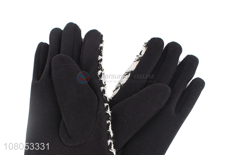 High quality ladies fashion winter outdoor warm gloves