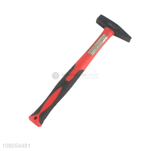 Good quality mechanical machinist hammer steel hammer with plastic handle