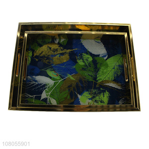 Most popular rectangular hotel tea serving tray