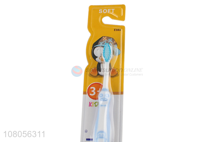 Yiwu wholesale blue mini plastic toothbrush for children