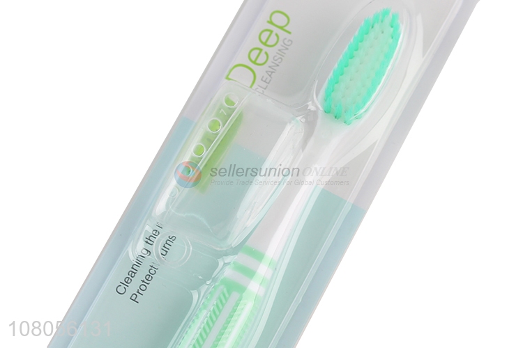 Good sale plastic portable travel toothbrush with toothbrush cover