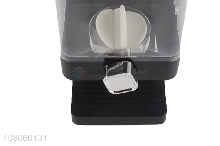 Online wholesale black square cereal machine 3.5 liters