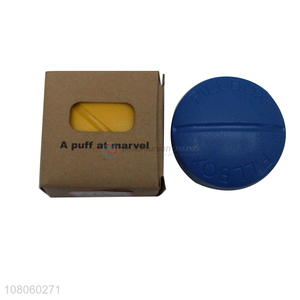 High quality blue pill box portable medicine packaging