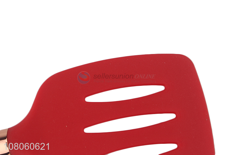 Yiwu supplier household kitchen slotted spatula for cooking