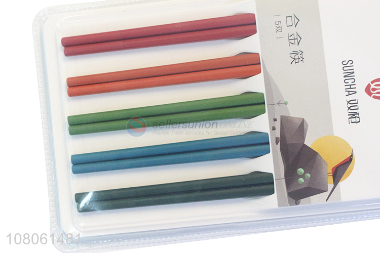 Hot Selling Household Antibacterial And Reusable Chopsticks