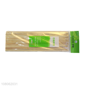 Wholesale Natural Bamboo Sticks Barbecue Skewers Set