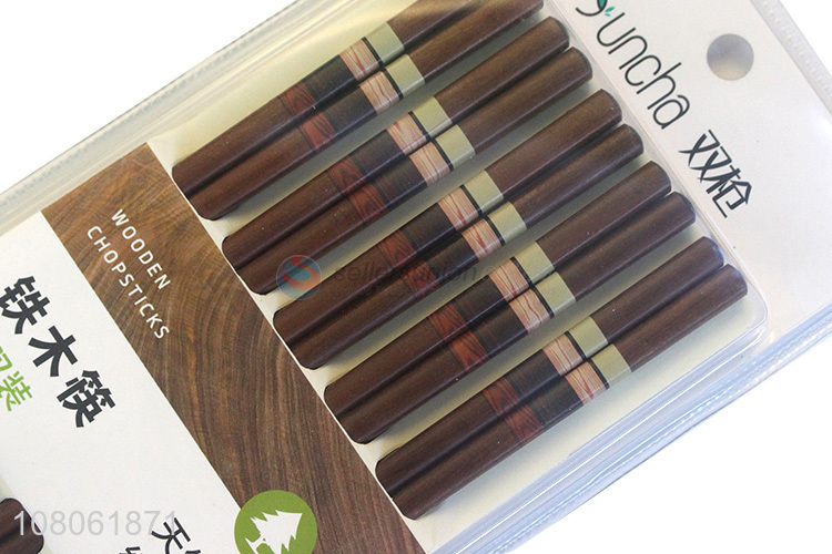 New Design Reusable Wooden Chopsticks For Home And Hotel