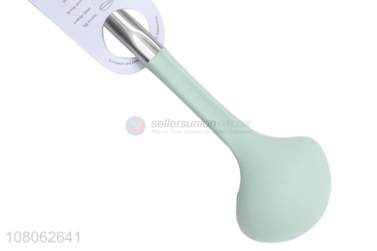 Hot products durable silicone soup ladle spoon wholesale