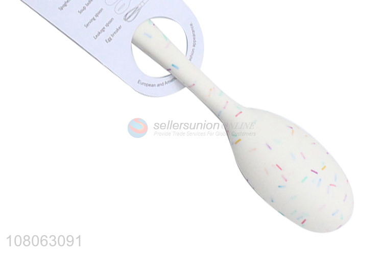 Factory price silicone soup ladle spoon for utensils