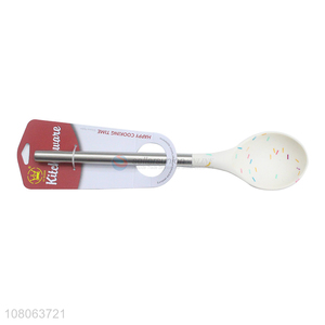 Hot products silicone kitchenware soup ladle spoon