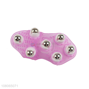 Good price purple plastic foot massager wholesale