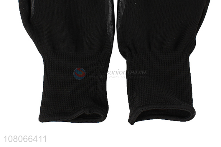 Hot products black working gloves for hand protection