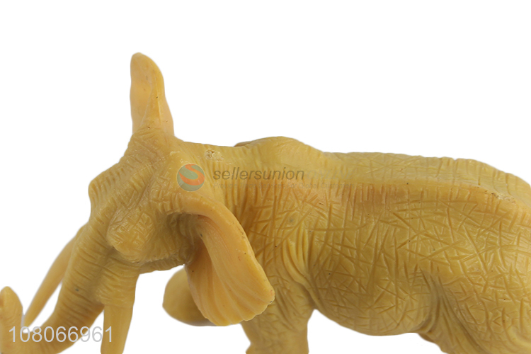 Best Sale Simulation Elephant Cute Animal Model Toy For Sale