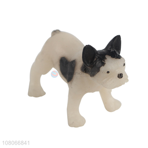 Popular Cute Dog Model Toy PVC Simulation Dog