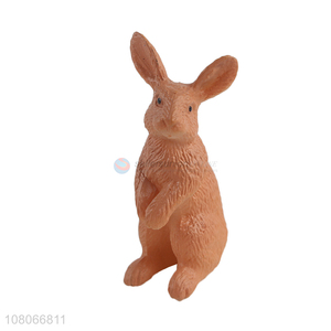 Hot Selling Simulation Rabbit Cartoon Animal Model Toy