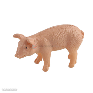 Cartoon Simulation Pig Cheap Animal Model Toy Wholesale