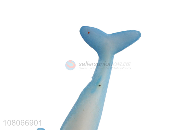 Latest Simulation Little Whale Cute Animal Model Toy