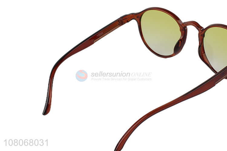 New arrival vintage plastic frame sunglasses small round sunglasses