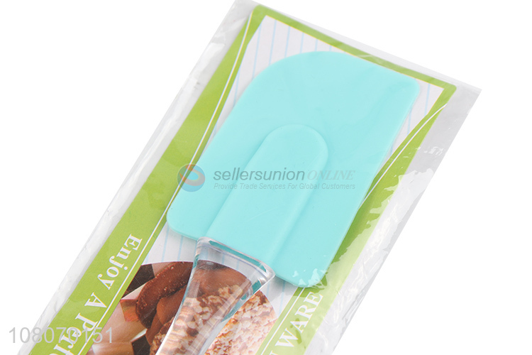 Hot selling non-stick silicone baking spatula cake cream scraper