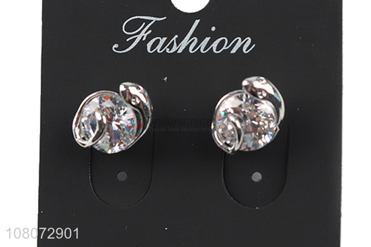 Popular products metal decorative women ear stud earrings