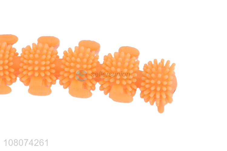 Factory price orange creative funny toy TPR decompression toy