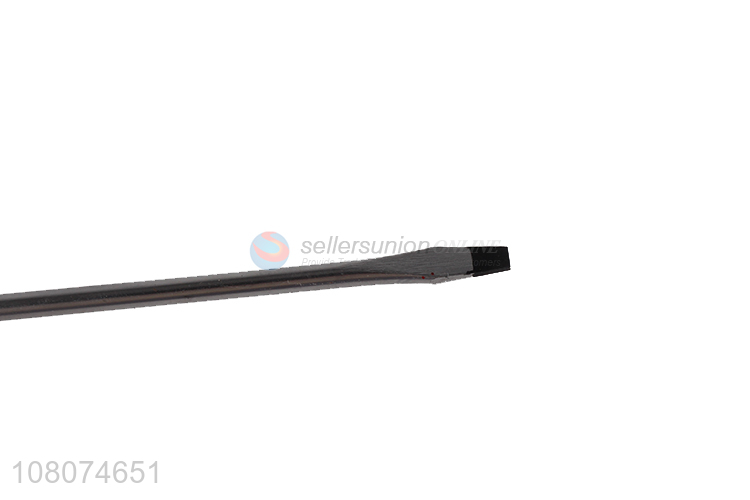 China factory cheap plastic handle straight screwdriver