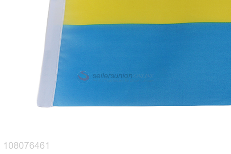 China factory Ukraine country flags mini hanging flags