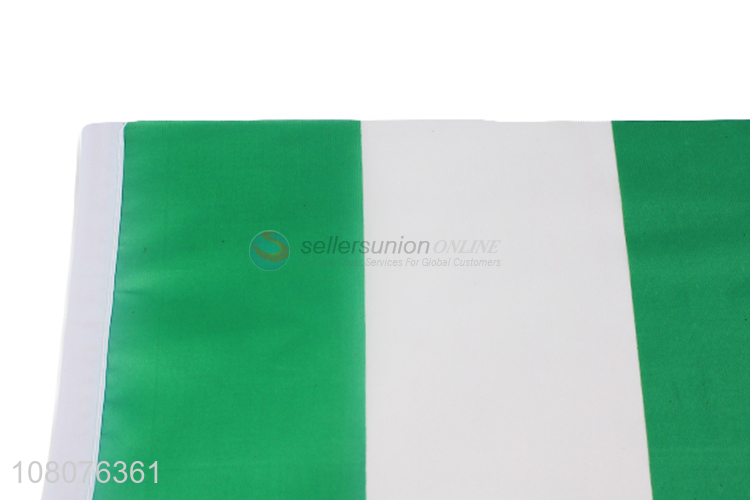 Popular products polyester Nigeria country flags for decoration