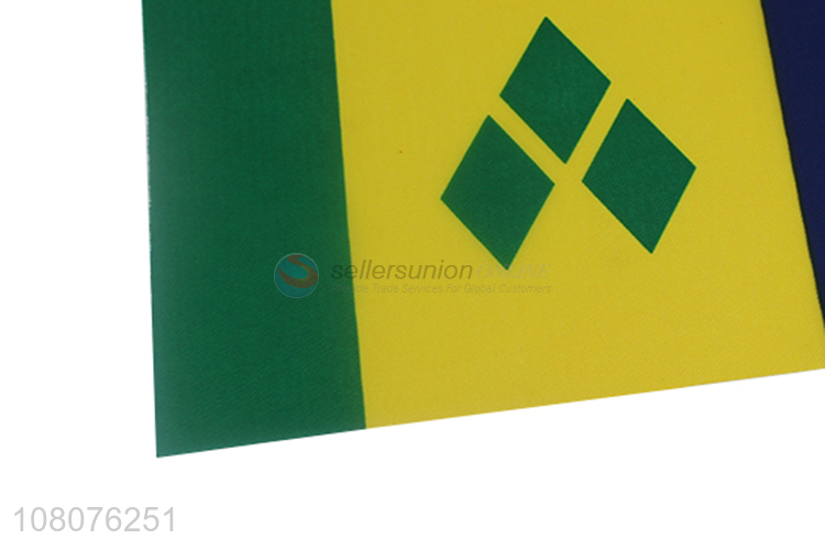 Good price Saint Vincent country flags for indoor decoration