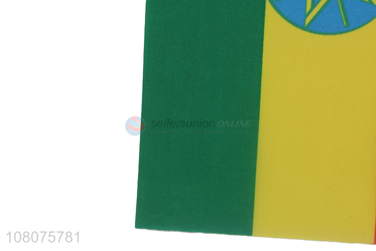 Factory direct sale car window decoration Ethiopia flags