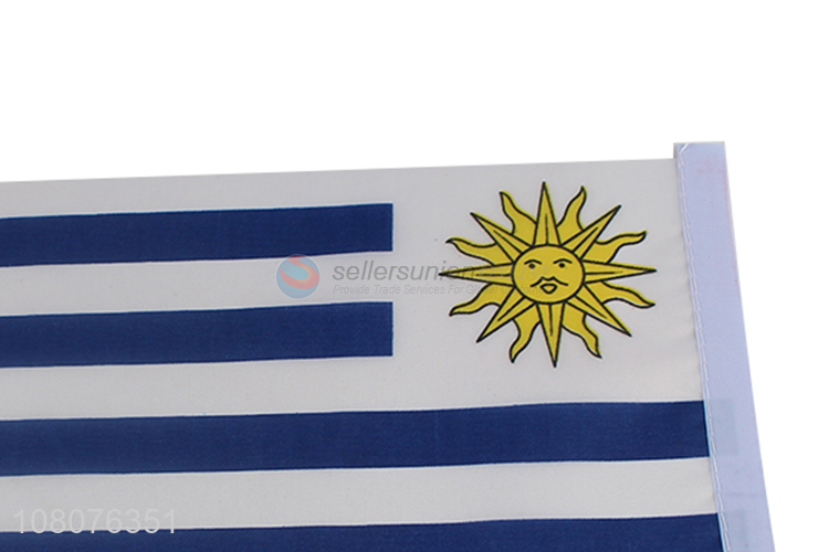 Factory price Uruguay national flags decorative country flags