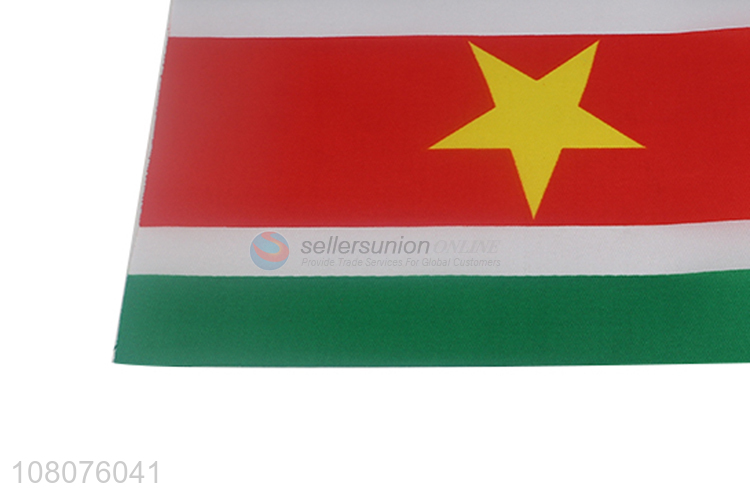 Factory supply Suriname country flags football banner