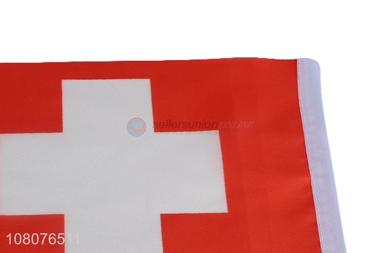 Hot selling Switzerland country flags mini hanging flags