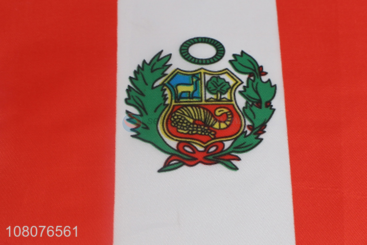 Factory wholesale Peru country flags mini flags for decoration