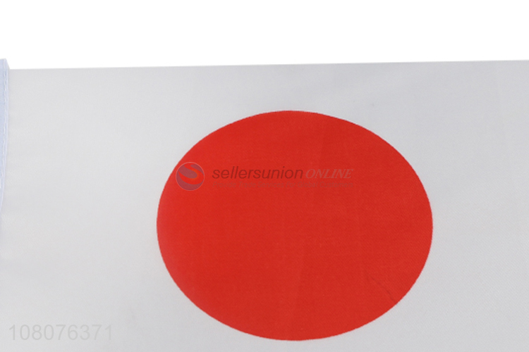 Good quality hand flag polyester Japan national flags