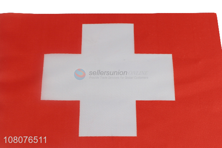 Hot selling Switzerland country flags mini hanging flags