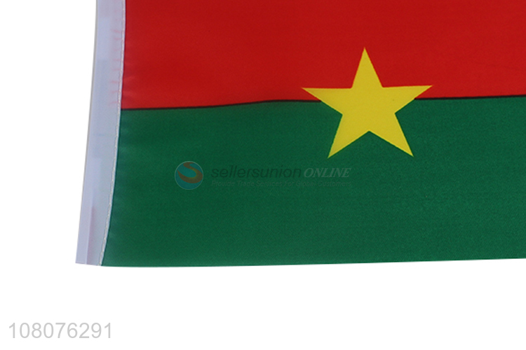 China factory Burkina Faso country flags for restaurant decoration