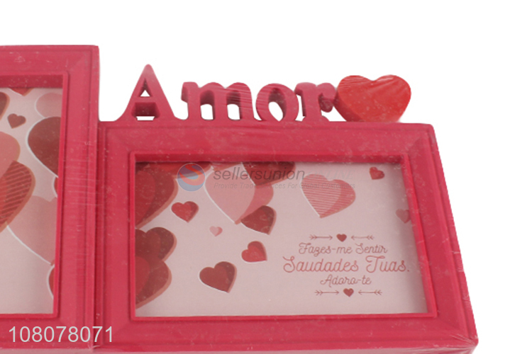 High Quality Decorative Photo Frame Plastic Combination Frame