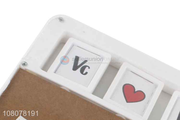 New Arrival Plastic Picture Frame With Back Stander