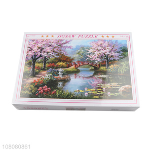 Wholesale creative paper puzzles children educational jigsaw puzzles