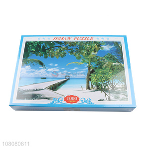 High quality landscape puzzle DIY decompression puzzle for sale