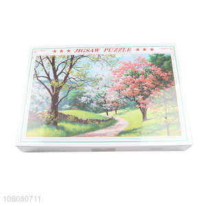 Wholesale creative paper puzzle children decompression jigsaw puzzle