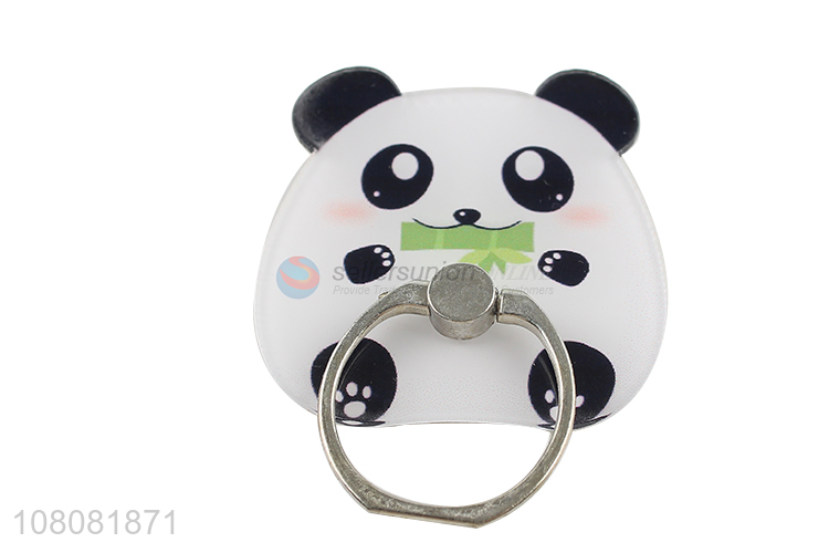 Good price panda shape cute ring stand holder for cellphone